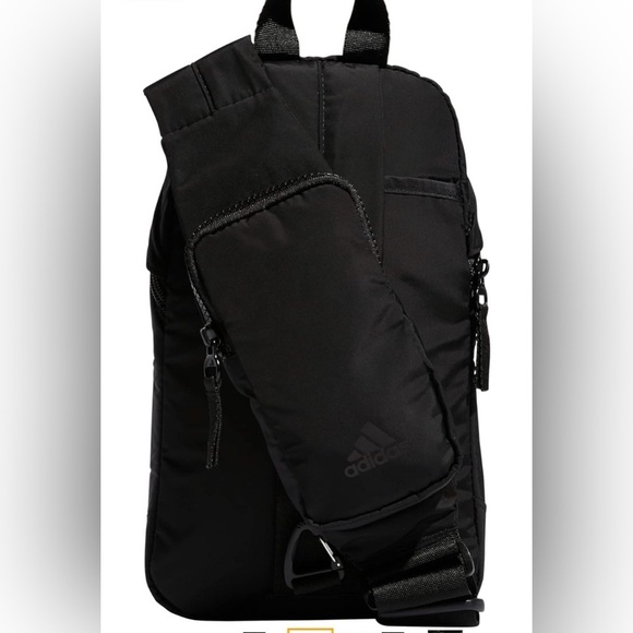 Adidas essential 2 sling crossbody black bag - Picture 6 of 7